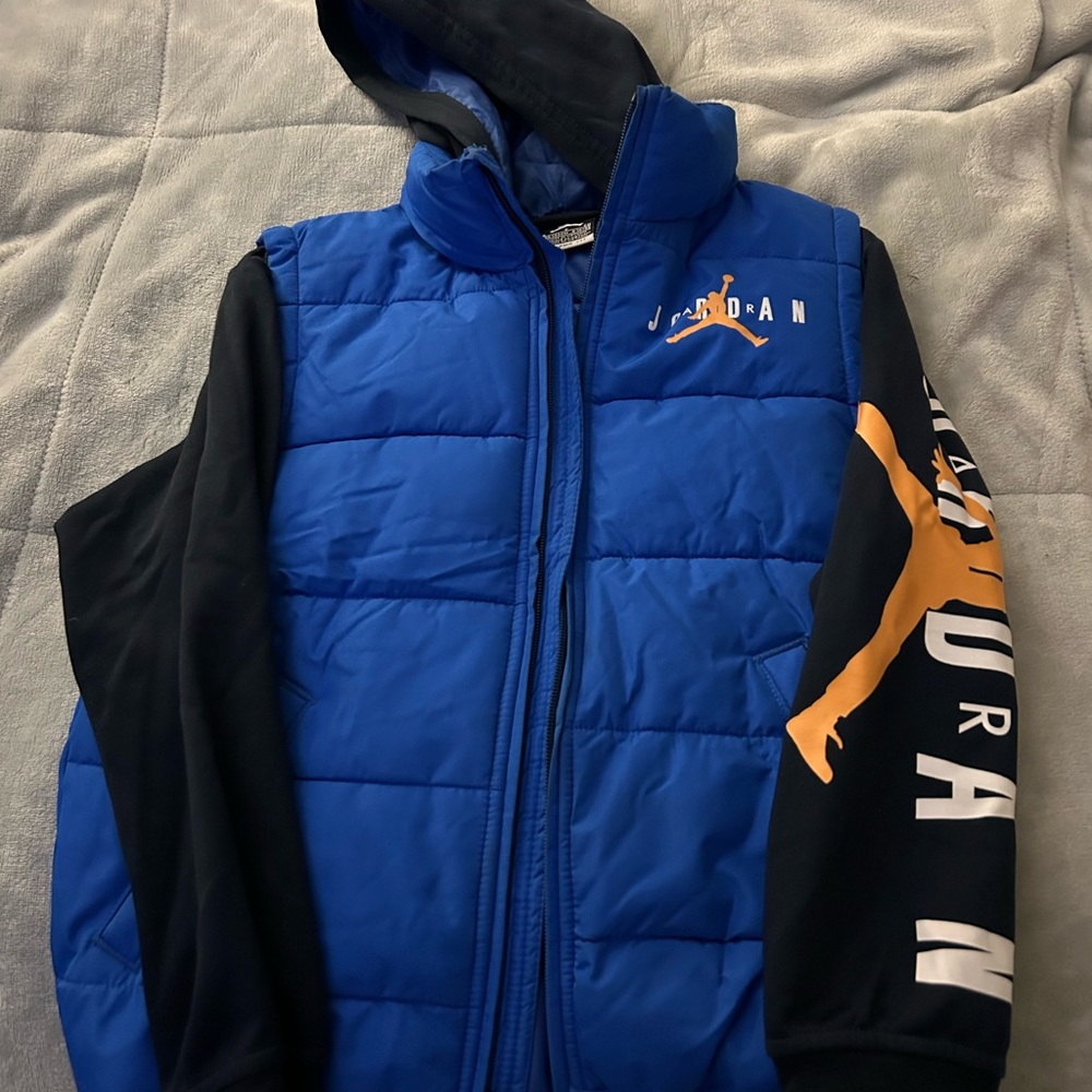 Boys vest hoodie combo.